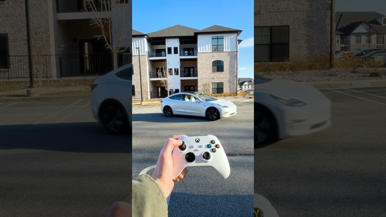 Driving A Tesla With Xbox Controller