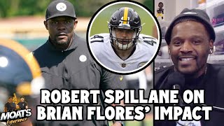 Pittsburgh Steelers Robert Spillane On Coach Brian Flores Impact