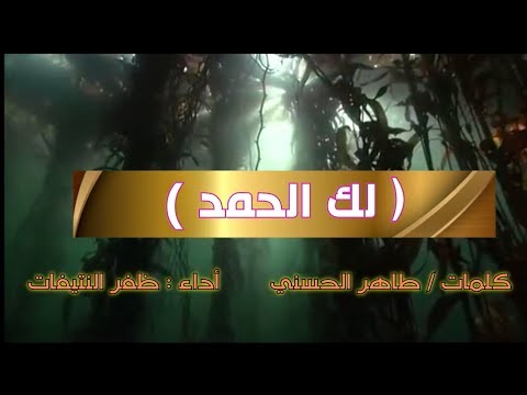 لك الحمد كلمات طاهر الحسني أداء ظفر النتيفات مونتاج محمد المدعث