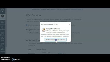 How to sync Google Drive in Canvas