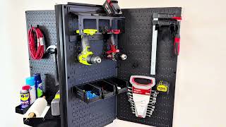 The Future Of #Pegboard Storage is Here!  New #Wallcontrol Product!