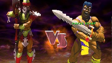 #604 Primal Rage 2 Hidden Characters (14/16): Meta Sinjin gameplay.