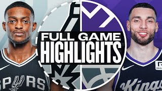 Game Recap: Kings 127, Spurs 109