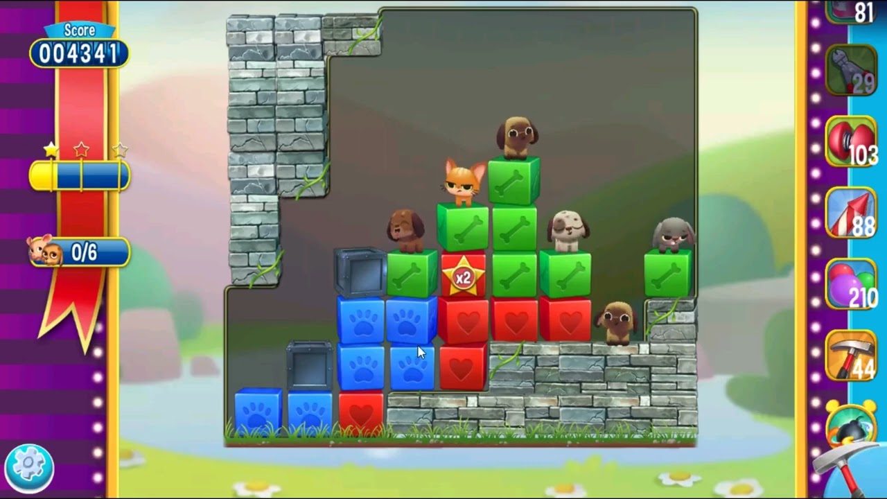 Pet Rescue Saga Level 6232 - NO BOOSTERS | SKILLGAMING ✔️