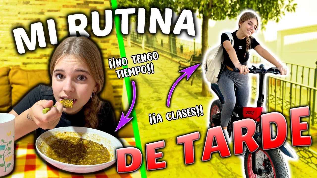 MI RUTINA DE TARDE DESPUÉS DE CLASES EN PRIMERO DE BACHILLERATO 100% REAL / El mundo de Indy