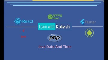 Java Date and Time