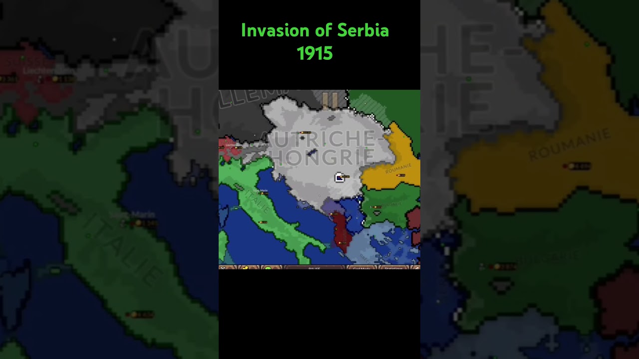 WW1 Invasion of Serbia 1916 