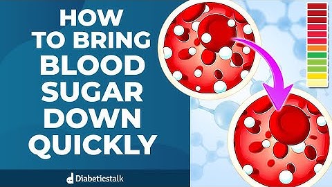 How to reduce blood sugar level by food