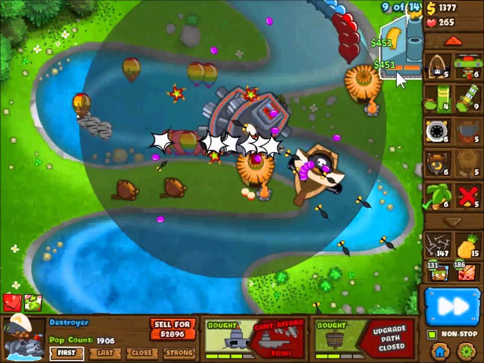 Best towers for moabs bloon city enviroswit