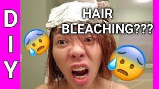 Bleaching and Coloring your own hair with Sally's Products