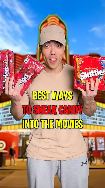 How To EASILY Sneak Candy into the Movies