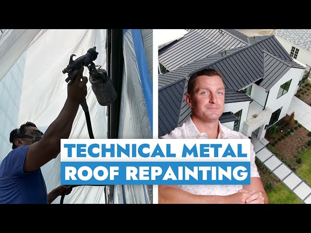 How to Silver Coat Paint on a Metal Roof or Rubber Roof