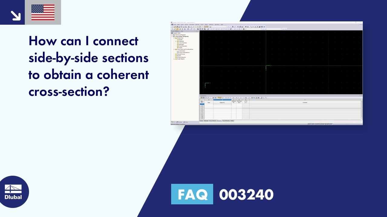 [EN] FAQ 003240 | How can I connect side-by-side sections to obtain a ...