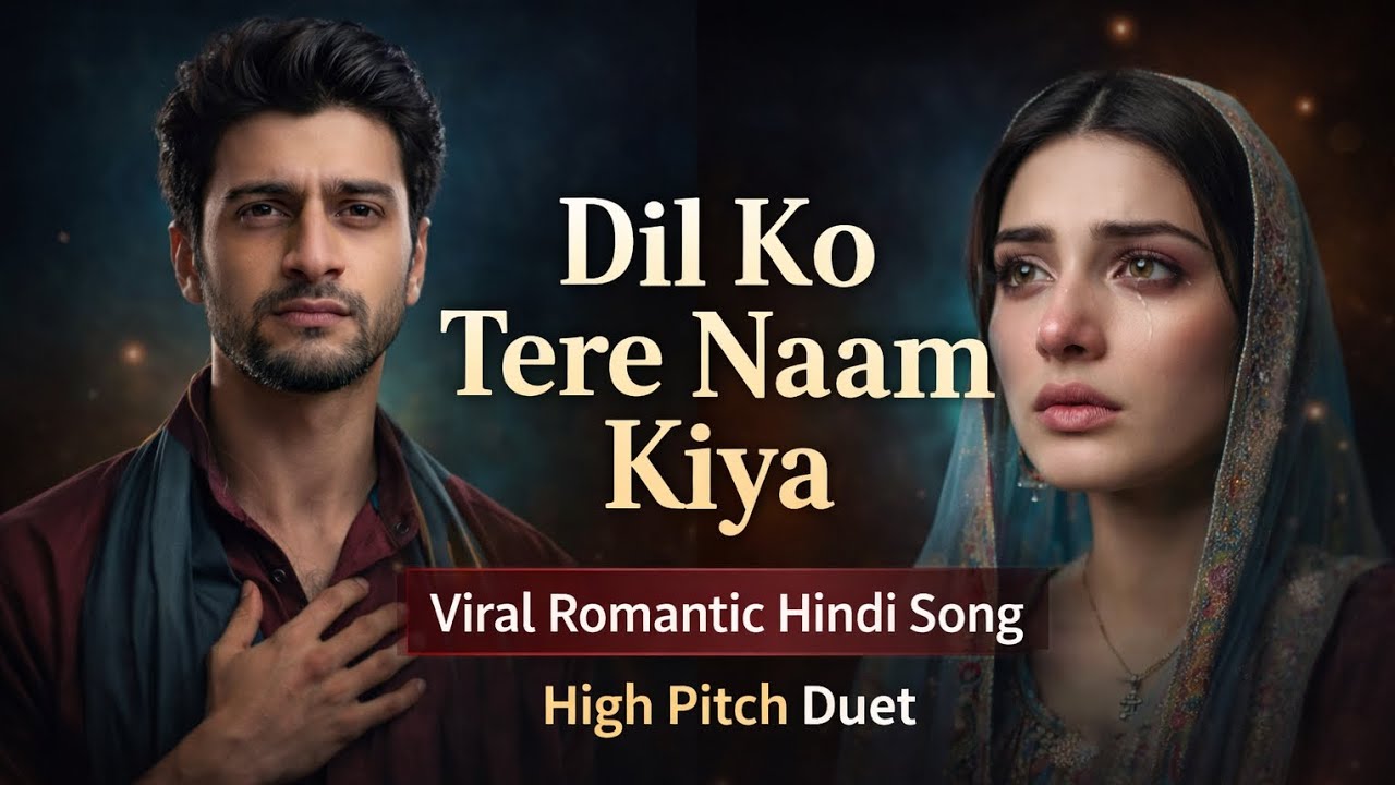 Title: Dil Ko Tere Naam Kiya ❤️ | Viral Romantic Hindi Song 2026 | High Pitch Love Duet