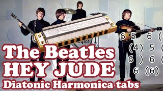 Hey Jude - Diatonic Harmonica Tabs Key Of C