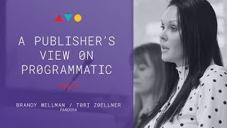 A Publisher’s View on Programmatic