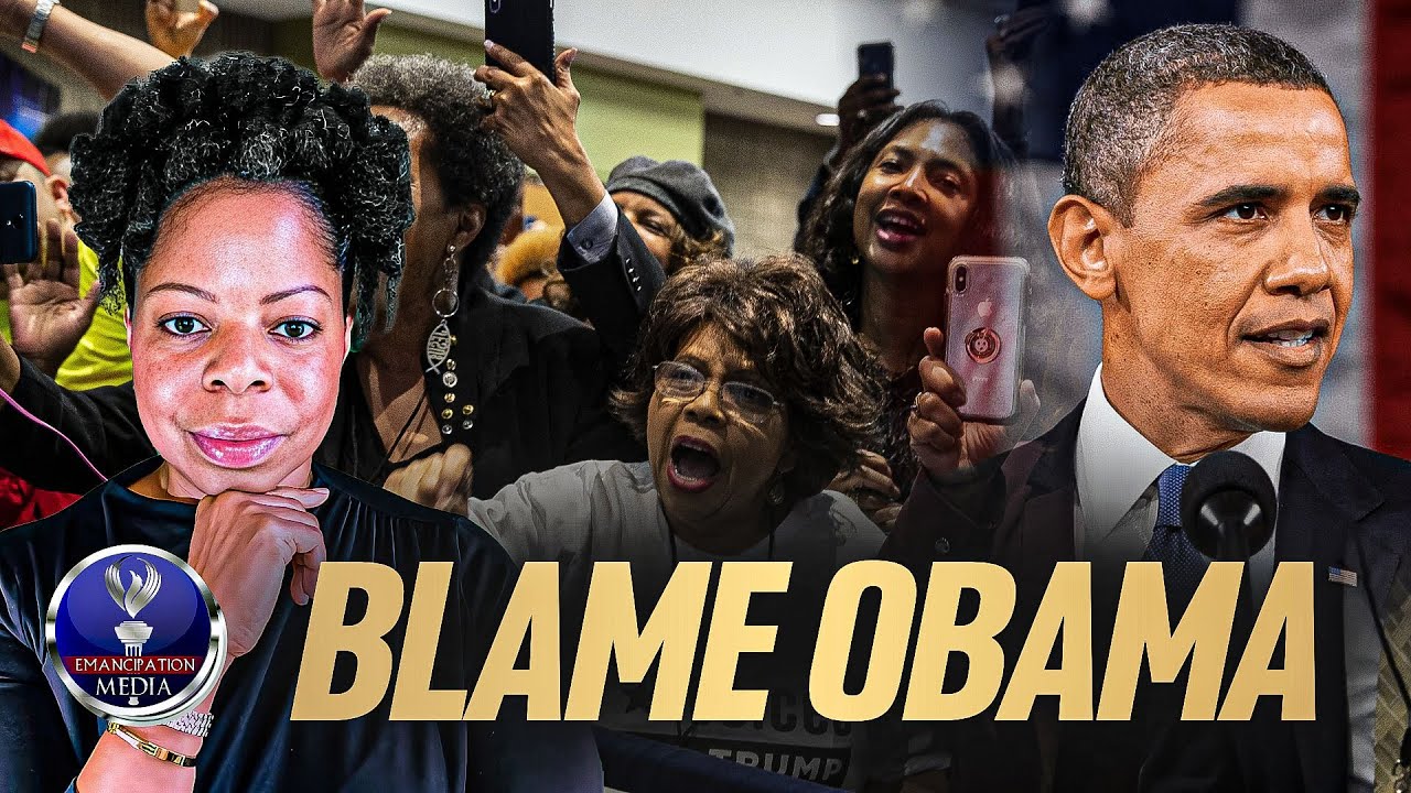 Black MAGA Trumpers Blame Obama For Tearing The County Apart During His Administration
