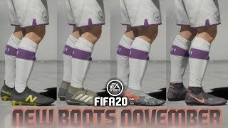Finally Fifa 20 All New Added Boots November Ft. Adidas Encryption Pack