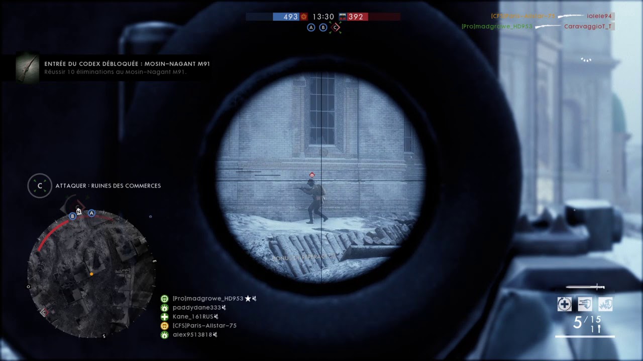 Bf1 sniper spot - YouTube