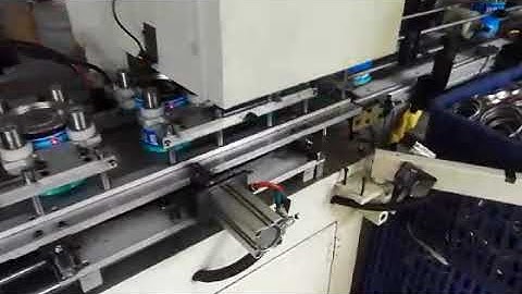 Tin can flanging and sealing machine video