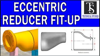 How to fit up an eccentric reducer on a piping spool explained.