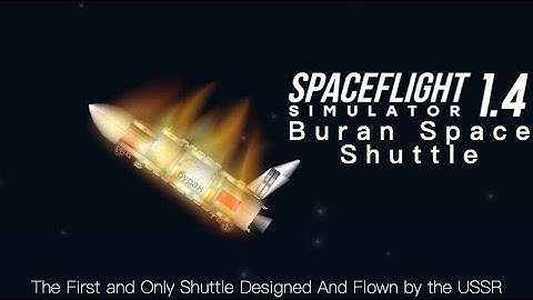 The Buran Space Shuttle | The Only Soviet Space Shuttle | SFS 1.4 + Blueprints