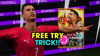 Trick To Get 110 Rated Epic Bigtime Cristiano Ronaldo In eFootball 2026 Mobile 
