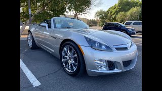 How to Put Down Convertible Top on 2007 Saturn Sky Red Line