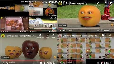 Up to faster 135 parison to Annoying Orange