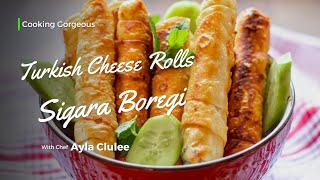 How to Make Crispy Turkish Cheese Rolls (Sigara Borek or Cigarette Borek): Easy Recipe