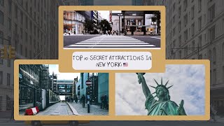 Top 10 Secret Attractions in NEW YORK 🇺🇸