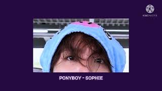 Ponyboy - SOPHIE (slowed + reverb + bass boost)