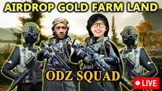 🔴MABAR FARM LAND WITH ODZ SQUAD & GIVEAWAY SAFE CASE! #arenabreakout