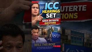 Sara Duterte Questions Icc As Hearings Are Set shorts pulse247 rodrigoduterte