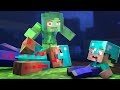 The minecraft life of steve and alex  mom zombie  minecraft animation