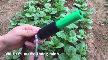 Vòi tưới nước thông minh - chuyên dùng để tưới rau và các loại cây cảnh🌲🌲