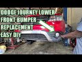 dodge journey lower front bumper moulding replacement