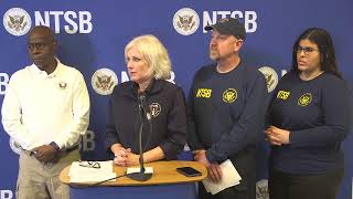 NTSB Media Brief - Alaska Airlines Flight 1282 (Jan 8) livestream