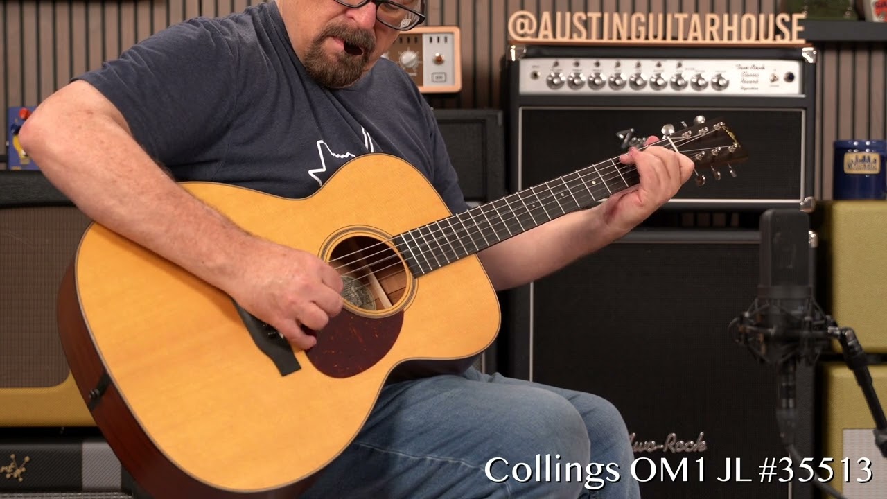 Collings OM1 JL Julian Lage - Sitka Spruce Top