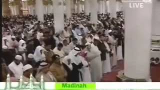 بكاء الشيخ علي الحذيفي في صلاة الفجر يوم عرفة 1429