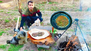Charming Winter Cooking in Village: Heartwarming Recipe for Cold Days / with Local ingredients