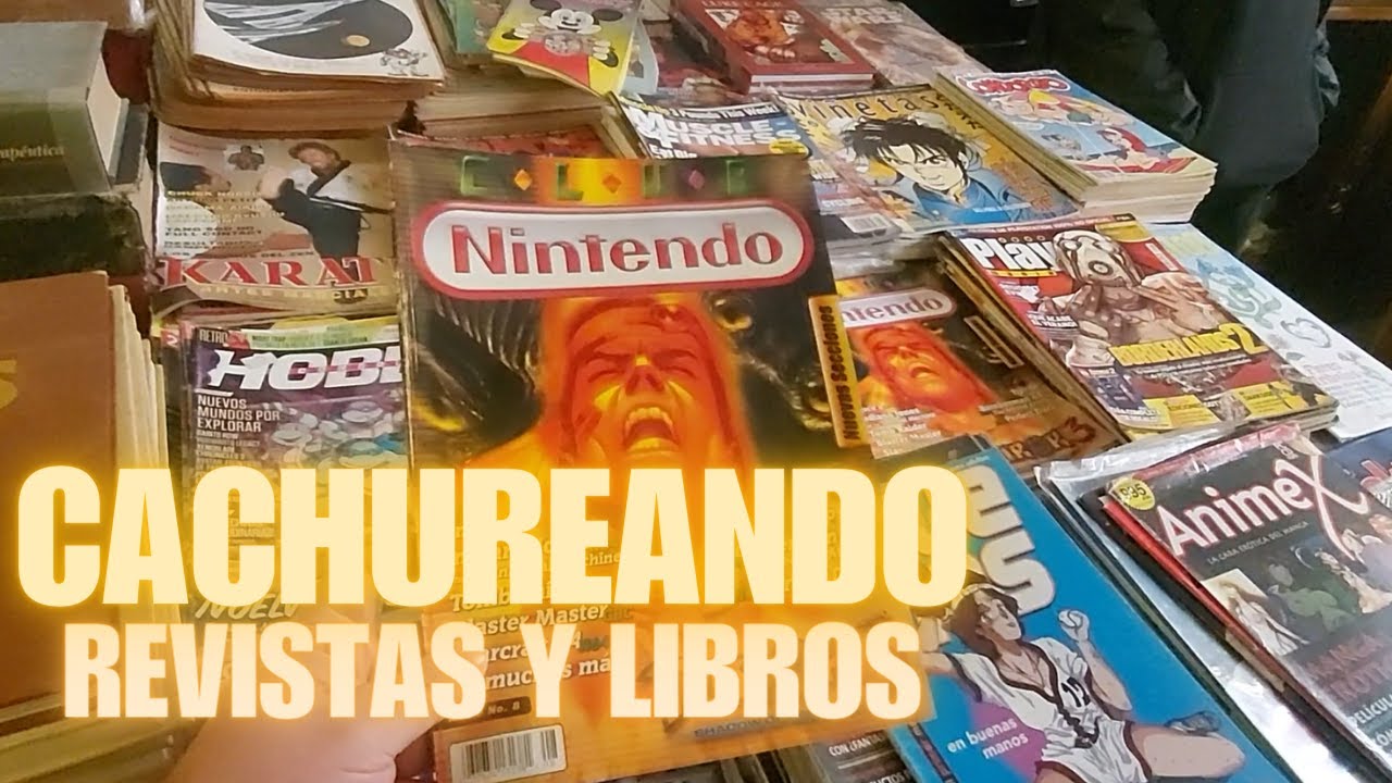 Cachureando Revistas y Libros en el Persa Bio Bio