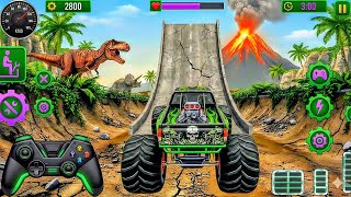 Ultimate Monster Truck Stunt Small To Giant Cars Vs. Giant Pit