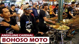 Bohoso Moto Versi Angklung // Cover Angklung Carehal ~ Angklung Malioboro Yogyakarta