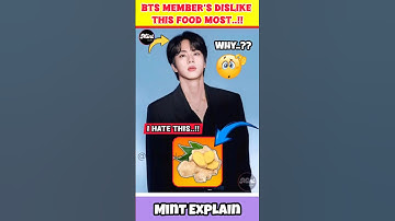 BTS Members Hate This Food😭 #bts #shortsfeed #shorts #kpop #blackpink #trending #trending #viral