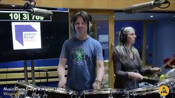 Thumbnail of Michael Levine and Evelyn Glennie Recording Double Crossings at Abbey Road