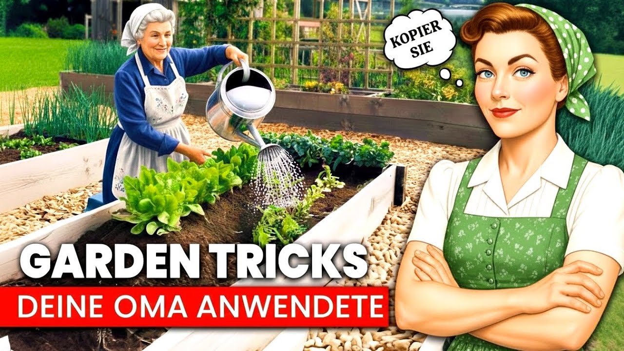 15 CLEVERE Gartentipps, mit denen Oma MEHR Lebensmittel mit WENIGER Arbeit angebaut hat