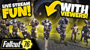 Fallout 76 - Invaders from Beyond & SEASON 8 - Speed Grind!!!