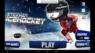Stickman Ice Hockey игра на Андроид и iOS screenshot 1