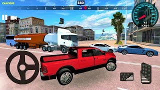 Crazy Car Driving & City Stunts: Dodge Ram 1500 - Android gameplay screenshot 2